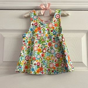 NWT Zutano Baby Infant Girls Dress Size 6-12 Months